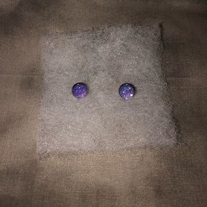 Druzy Stainless Steel Earrings